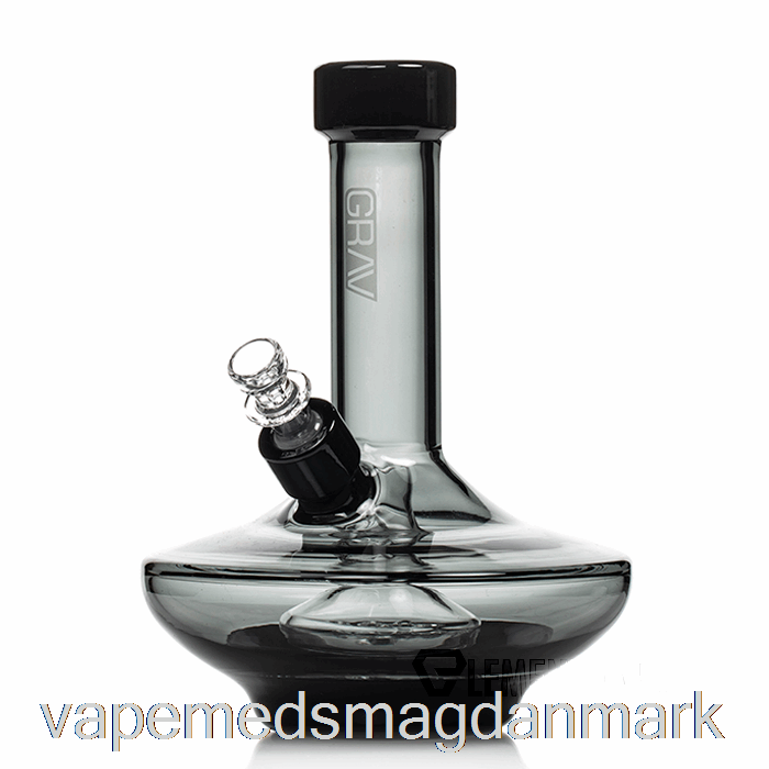 Engangs Vape Danmark Grav Lille Bred Bund Vandpibe Røg / Sorte Accenter